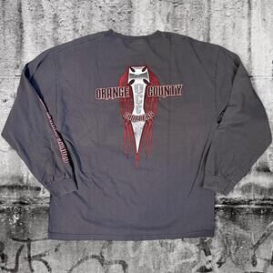 Orange County Choppers Long Sleeve Tee - Rock Tavern New York Dagger - XXL